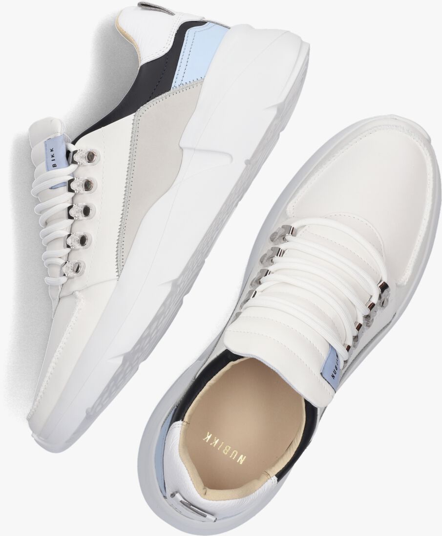 NUBIKK witte nubikk lage sneakers roque roman men
