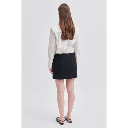 Second Female Charlin Mini Nederdel, Black, XL