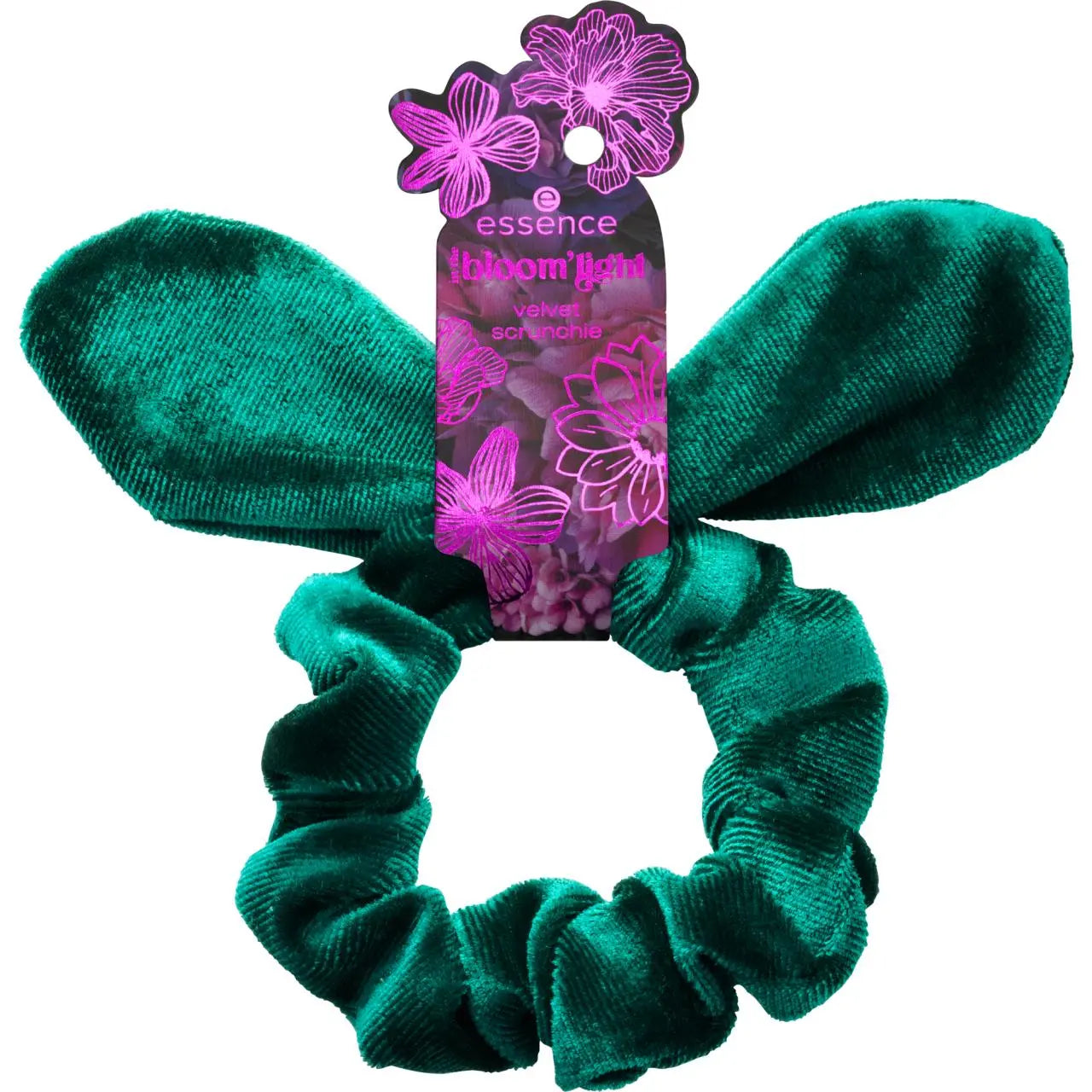 In The Bloom light Velvet Scrunchie 01 Love At First Bloom