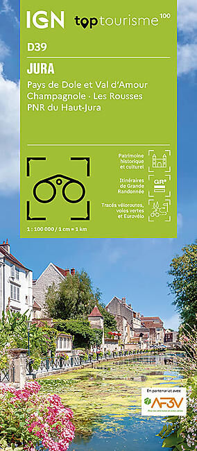 IGN - JURA D39 TOP TOURISME 100 IGN