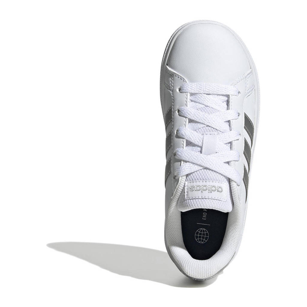 adidas Grand Court 2.0 sneakers wit/zilver