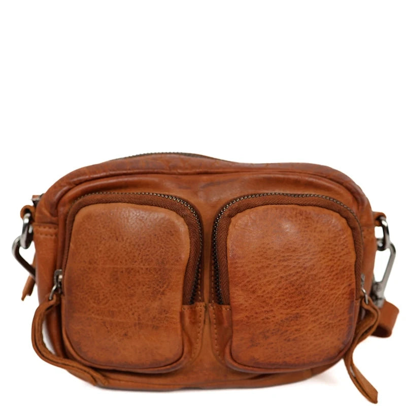 Bear Design Schoudertas Amber Cognac