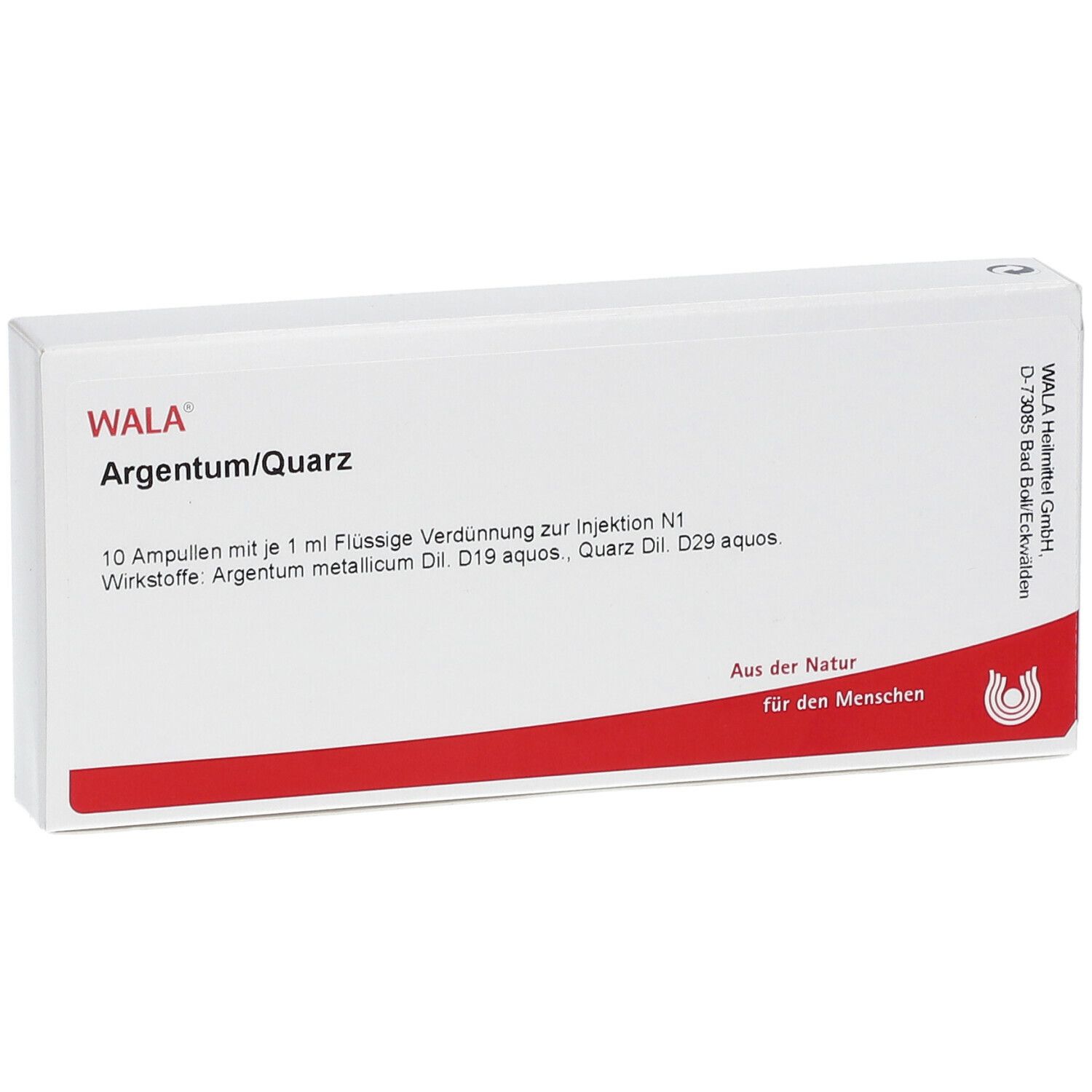 WALA® ARGENTUM/QUARZ Amp.