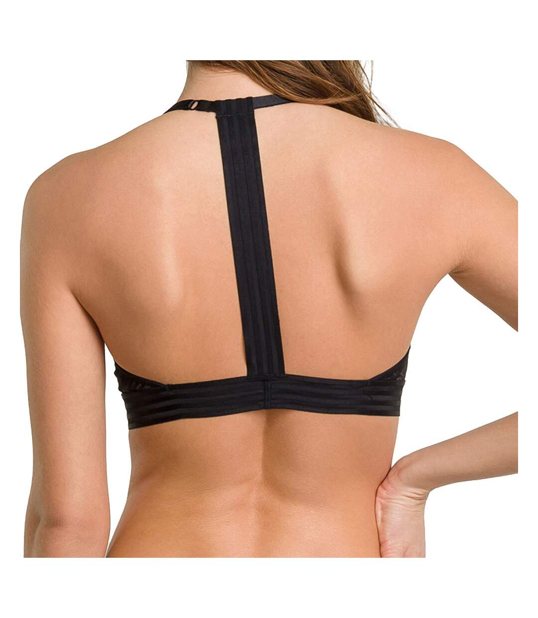 Soutien-Gorge Triangle Noir dentelle femme Dim D07HP