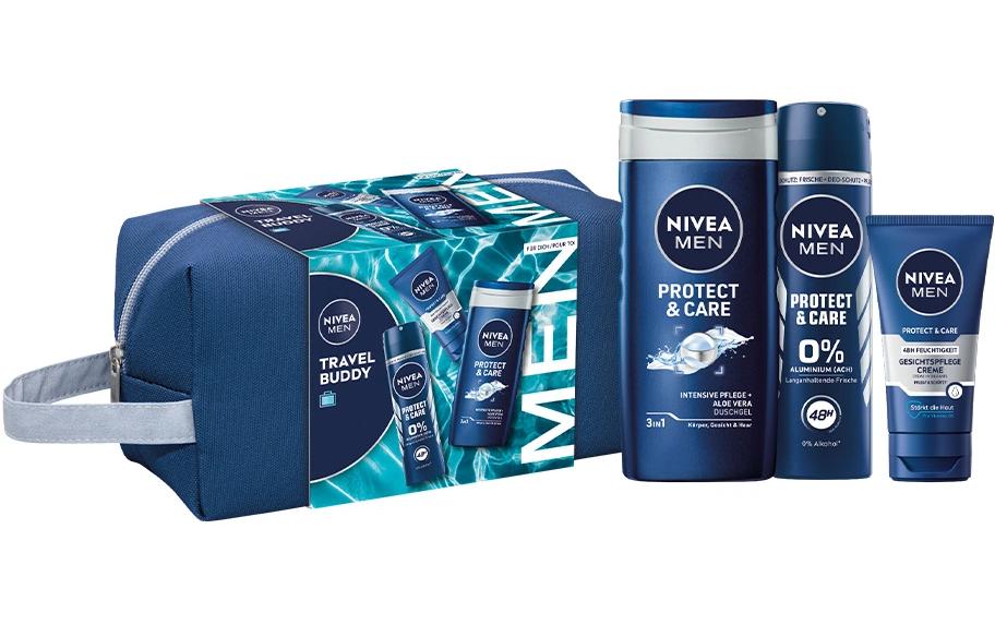 Geschenkset Travel Buddy 2024Set mit feuchtigkeitsspendenden Pflegeprodukten