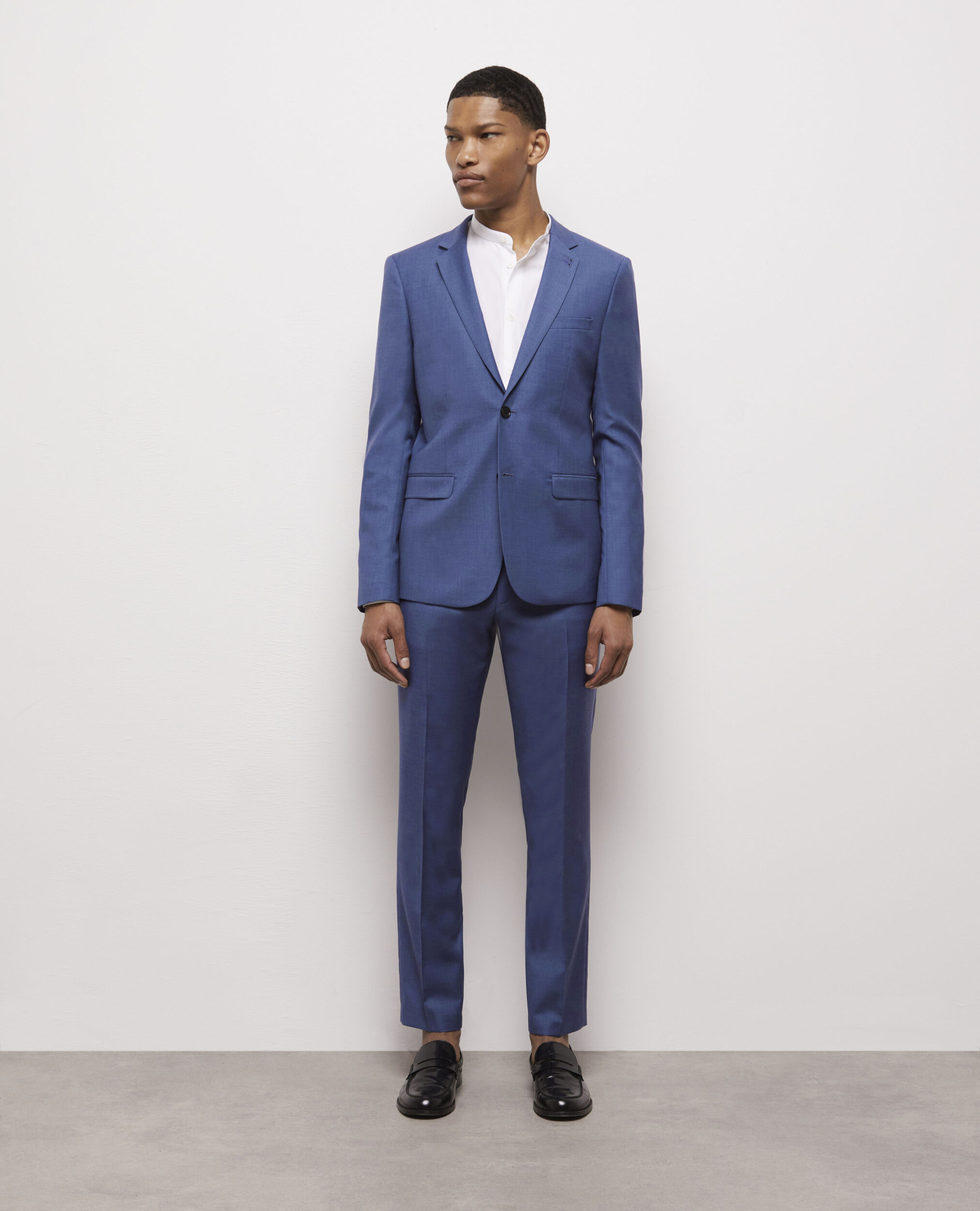 Veste de costume bleue