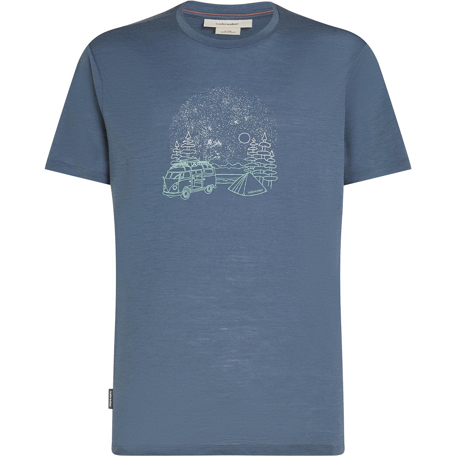 Icebreaker Mens 150 Tech Lite III S/S Tee Van Camp