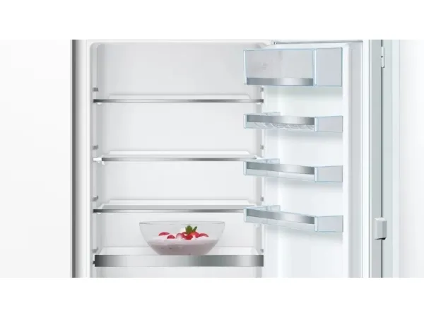 Bosch Serie | 6 KIS86AFE0 - Køleskab/fryser - bund-fryser - til indbygning - niche - bredde: 56 cm - dybde: 55 cm - højde: 177.5 cm - 266 liter - Klasse E