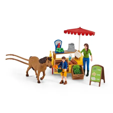 Schleich® 42528 Farm World - Mobiler Farm Stand