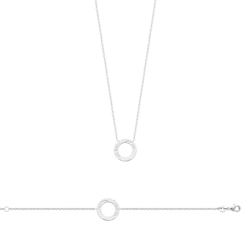 Collier Femme - Argent 925 - Longueur : 45 cm