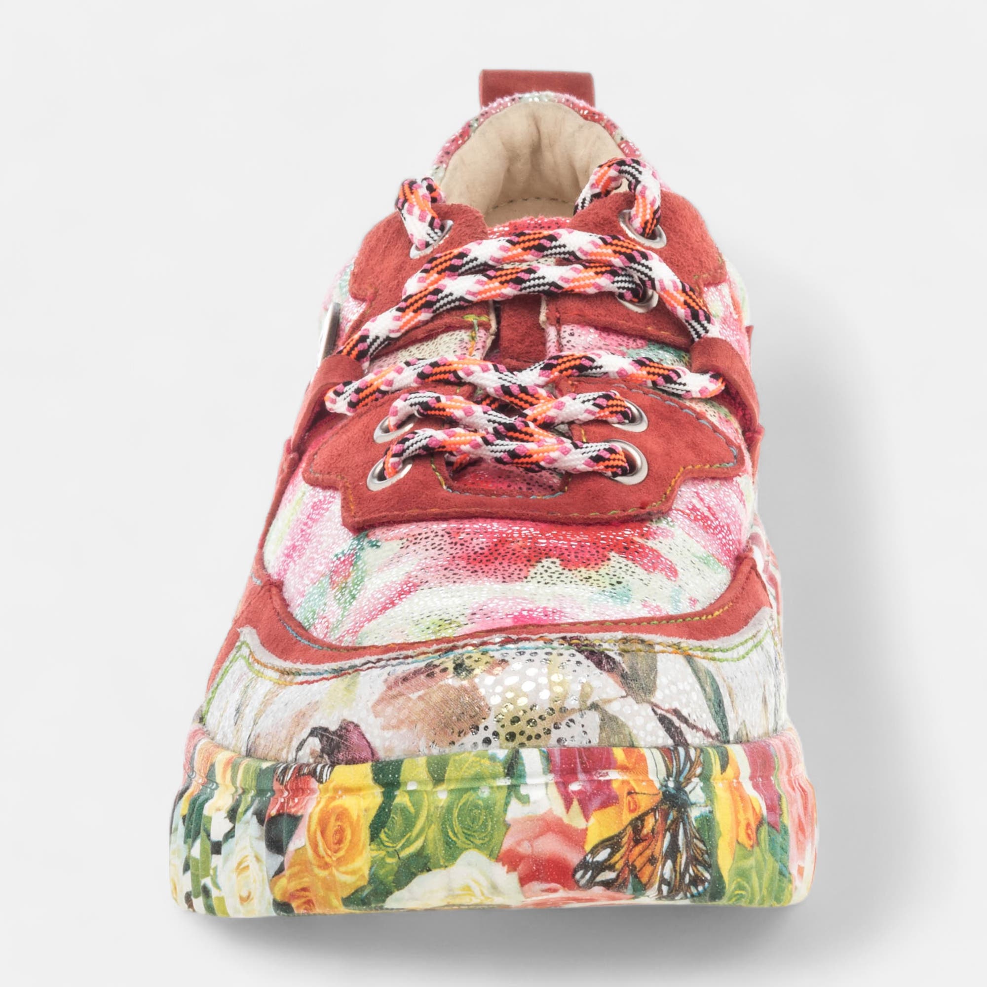 Baskets basses Femme rouge