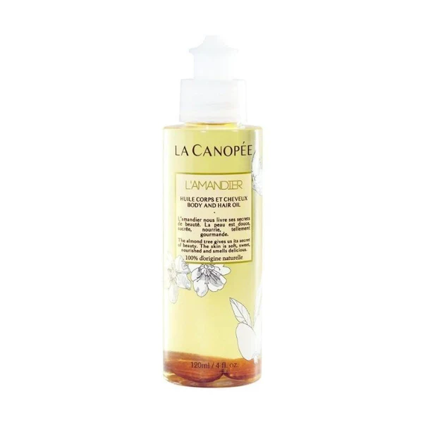 La canopée L'Amandier Huile Corps et Cheveux 100 mL