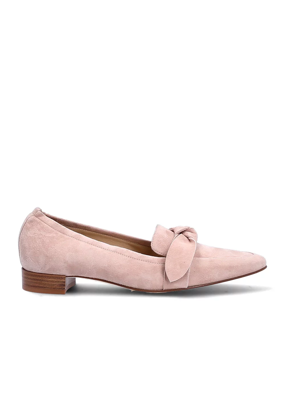 MOCASSIN SWINDON VELOURS ROSE