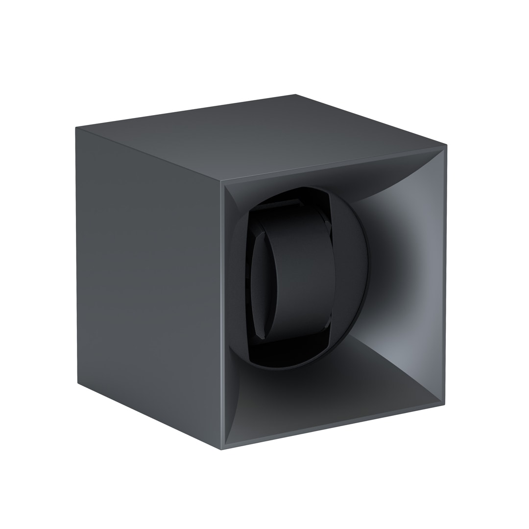 SwissKubik Startbox Soft-Touch Silber - 1 Uhr