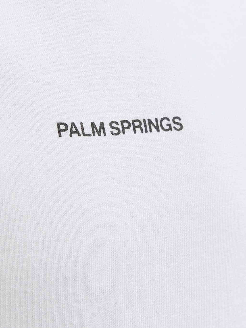 JACK & JONES T-shirt JORARUBA LANDSCAPE met backprint wit