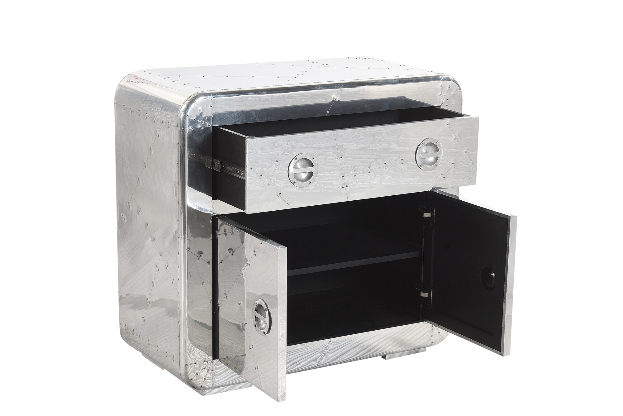 Kommode AIRMAN Mangoholz Schubladenschrank Sideboard Wohnzimmerschrank Schrank