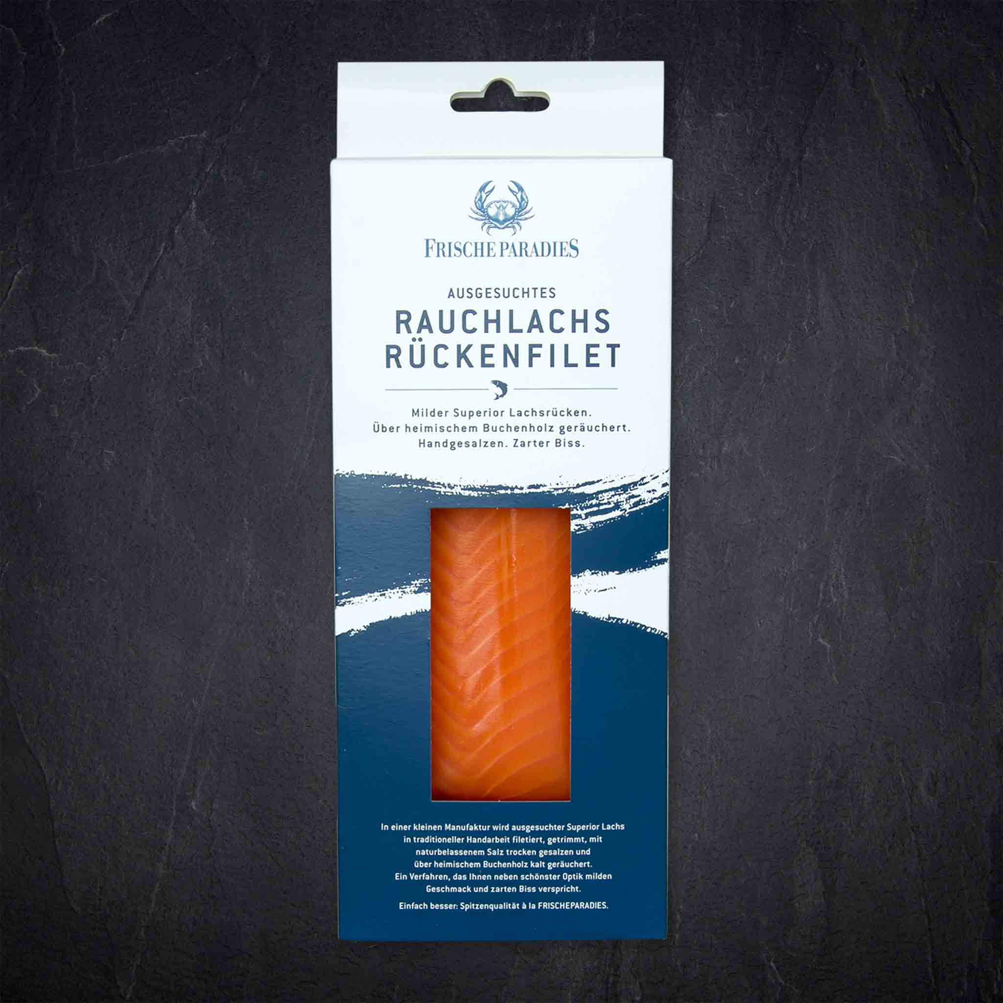 Premium Räucherlachsrückenfilet natur