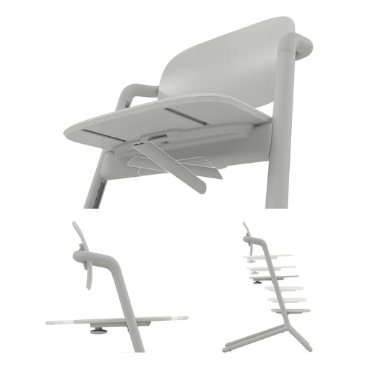 Chaise haute Lemo 3-in-1   Suede Grey        de               CYBEX
