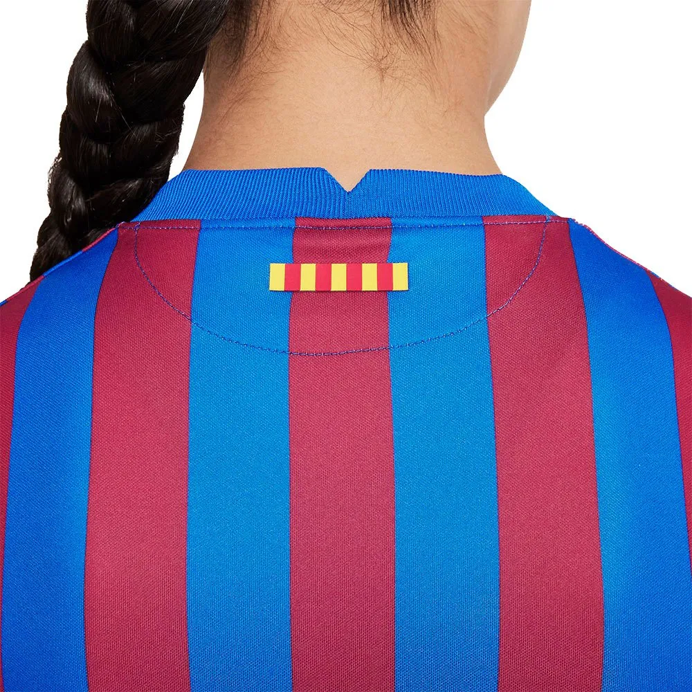 Nike FC Barcelona 21/22 Stadium Heim Junior-Kurzarm-T-Shirt