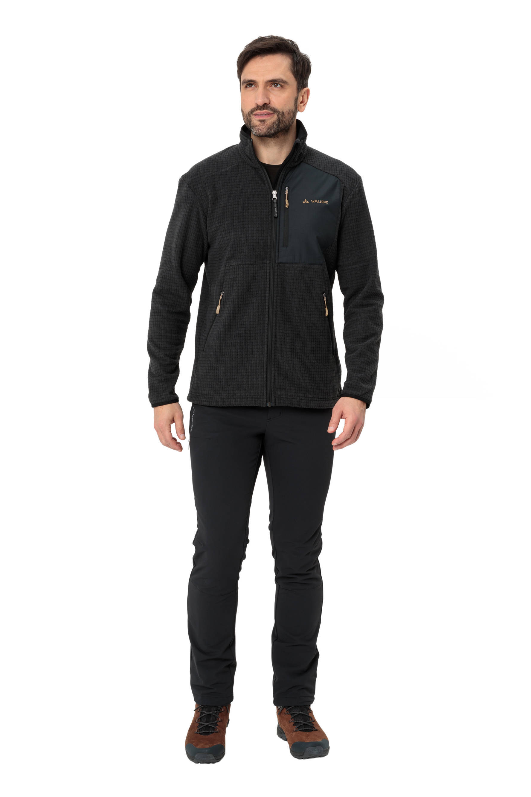 VAUDE fleece jack Neyland  zwart