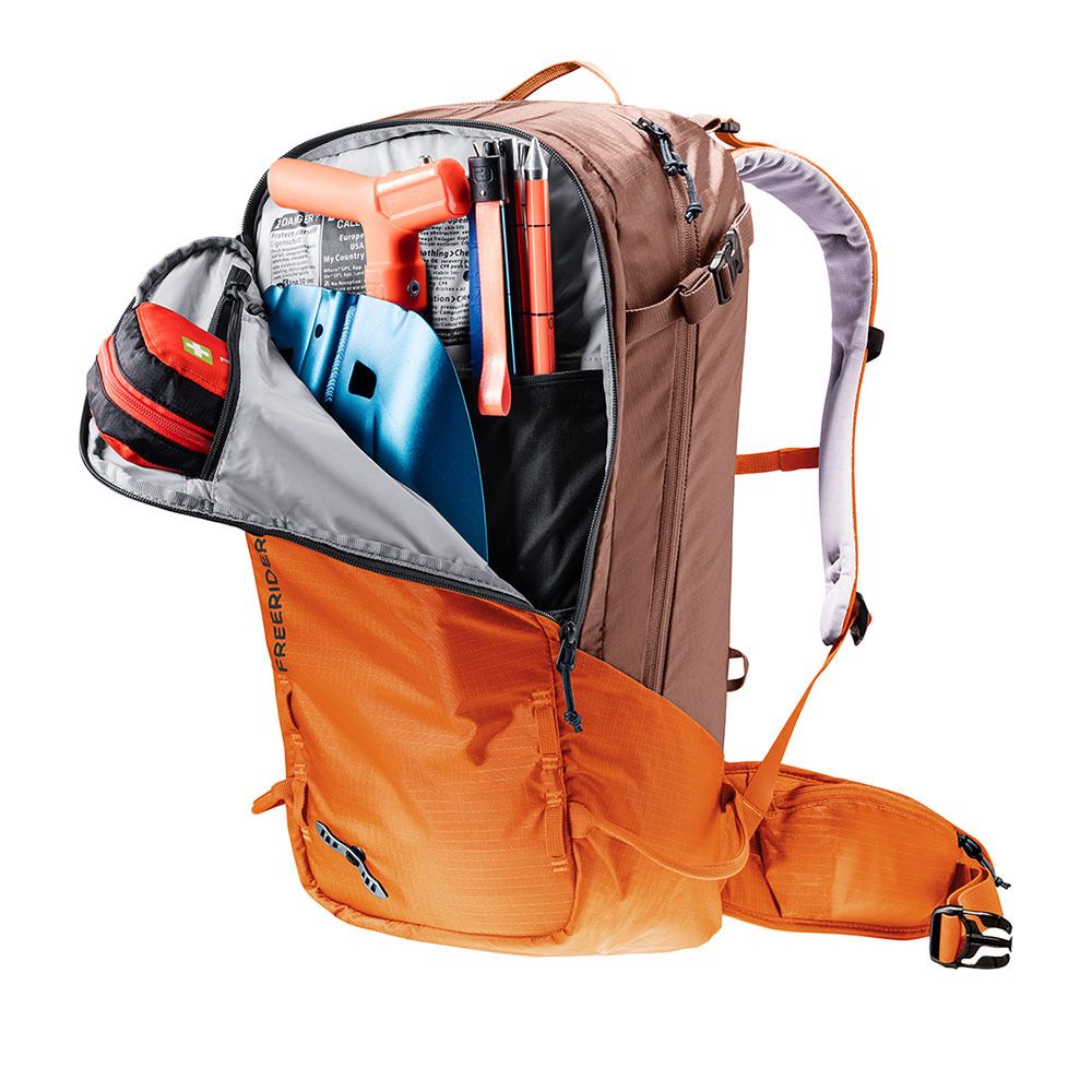 Deuter FREERIDER 30L - Sac À dos chestnut/umbra