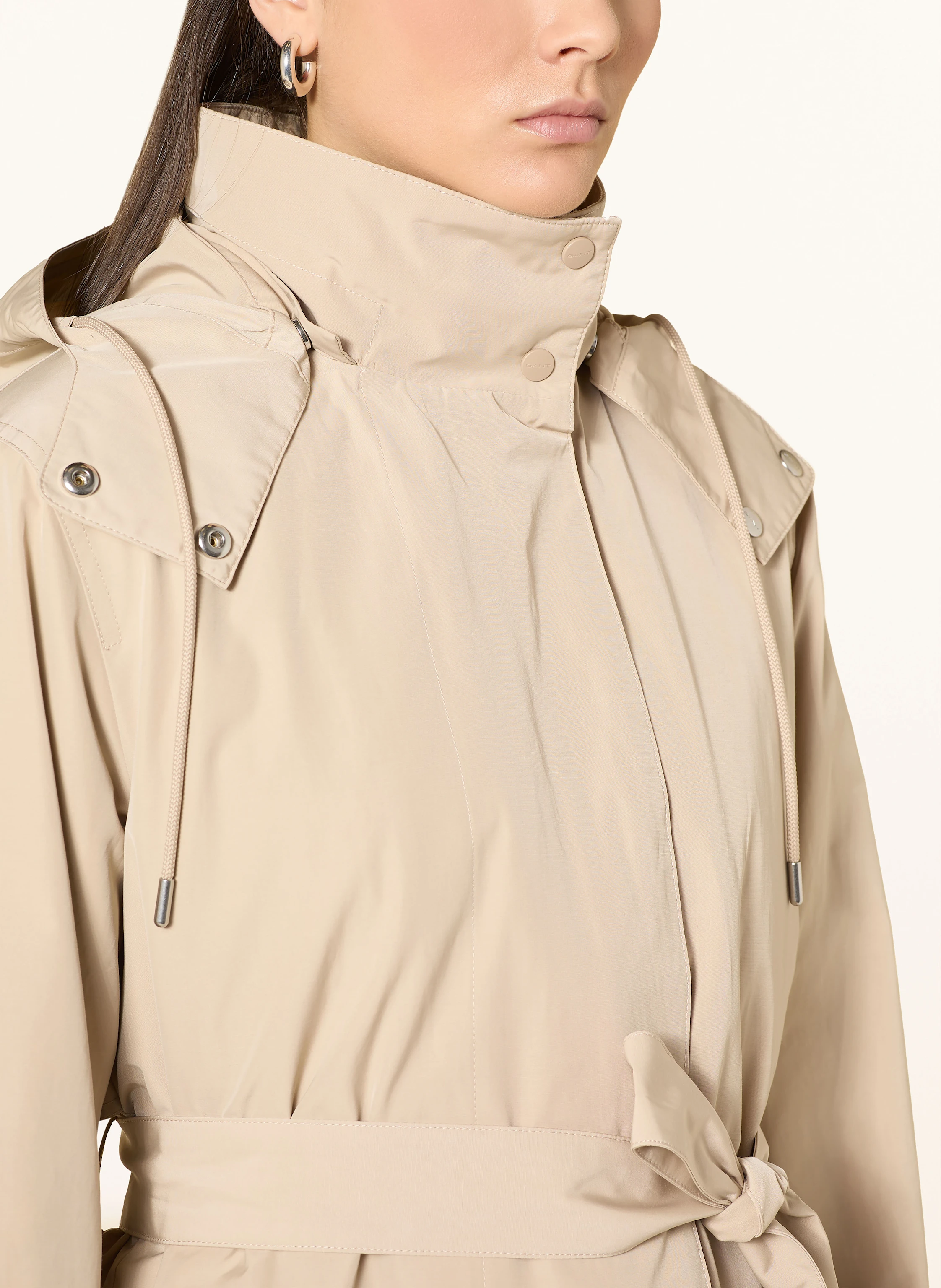 GANT Jacke mit abnehmbarer Kapuze