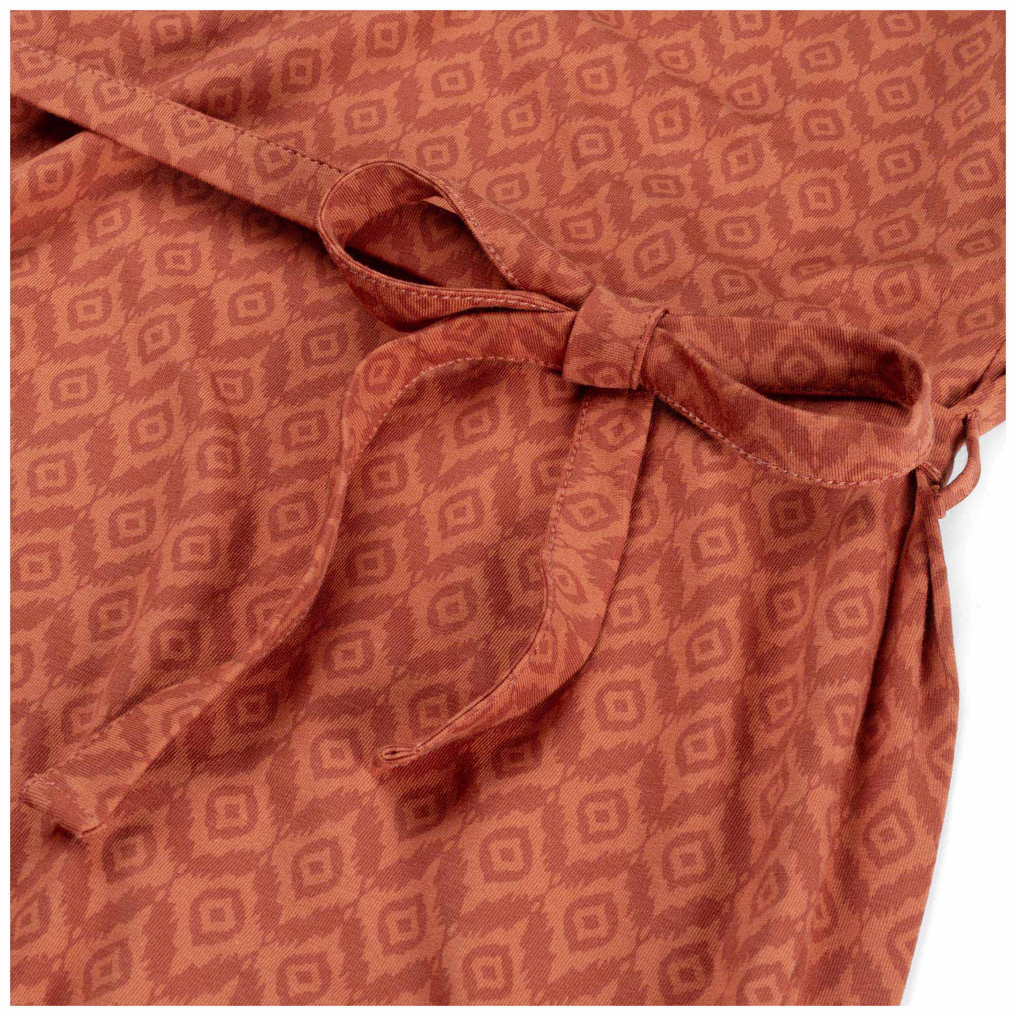 Prénatal zwangerschapsshirt mouwloos all over print rood