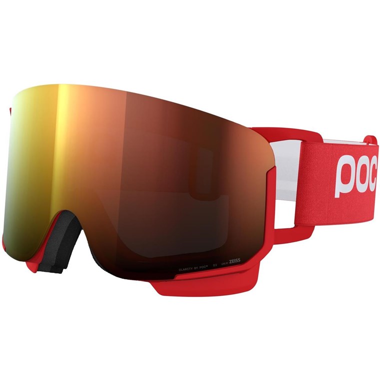 POC Nexal Mid Prismane Red/Partly Sunny Orange