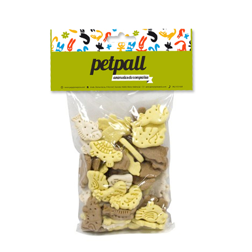 BISCOITO PETPALL LOVERS COM ANIMAIS DA FAZENDA (CARTELA DE 200 g)