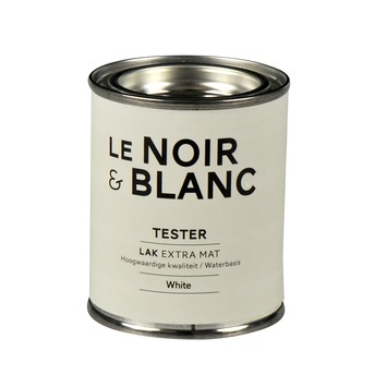 Le Noir & Blanc lak extra mat white 100 ml