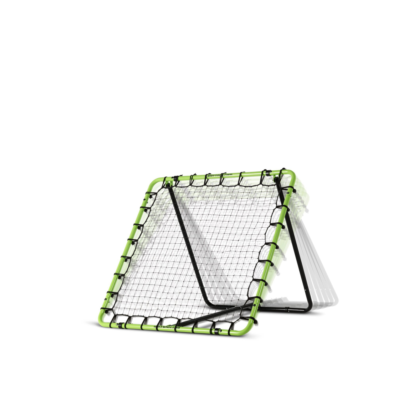EXIT Tempo multisport rebounder 120x120cm - groen/zwart