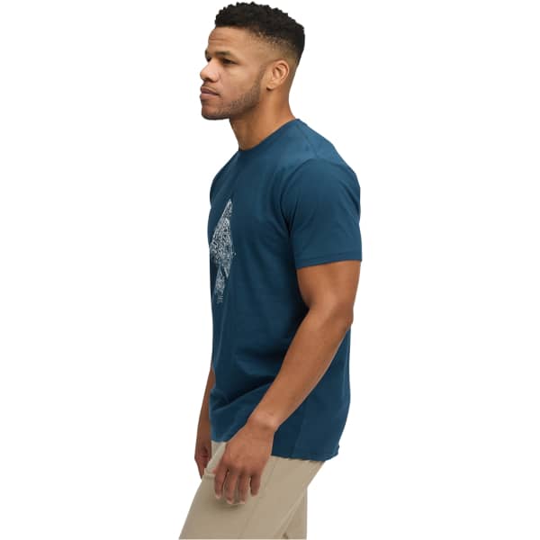 T-shirt escalade BLACK DIAMOND ENGINEERED DIAMOND SS TEE INDIGO
