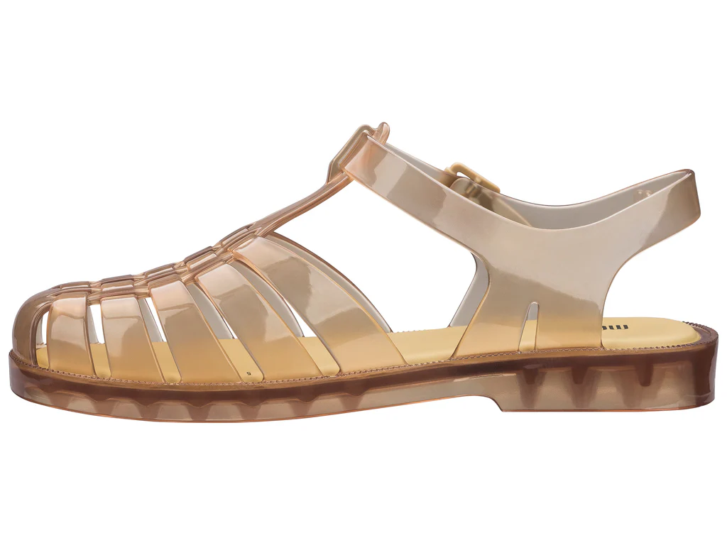 Melissa  Possession badesandal - brun/guld