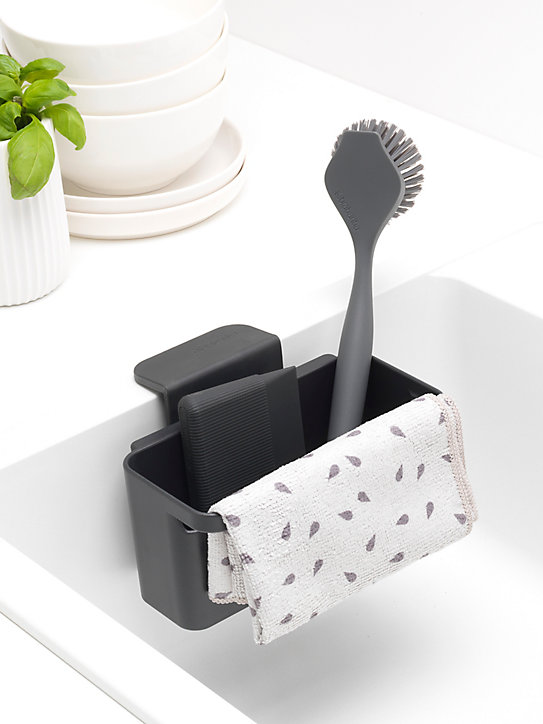 Organiseur d’évier intégré en plastique Brabantia SinkSide anthracite