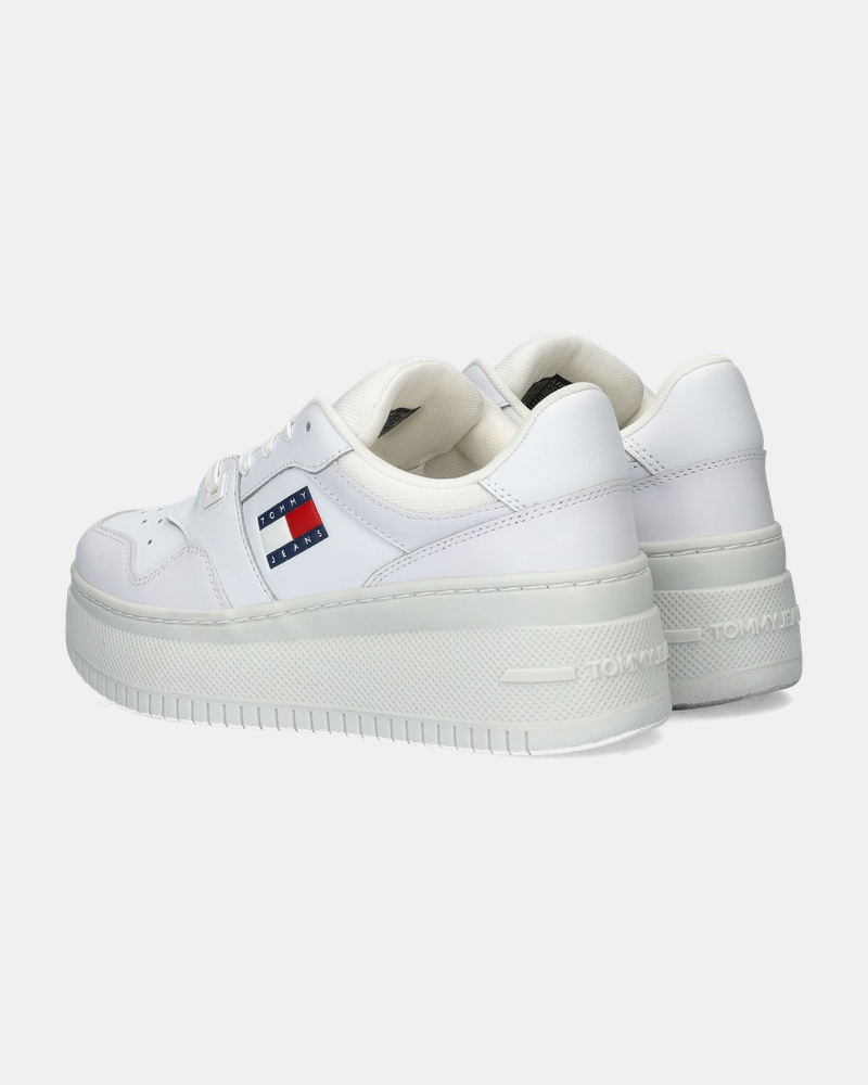 Tommy Jeans TJW Retro Basket Lage sneakers  - wit