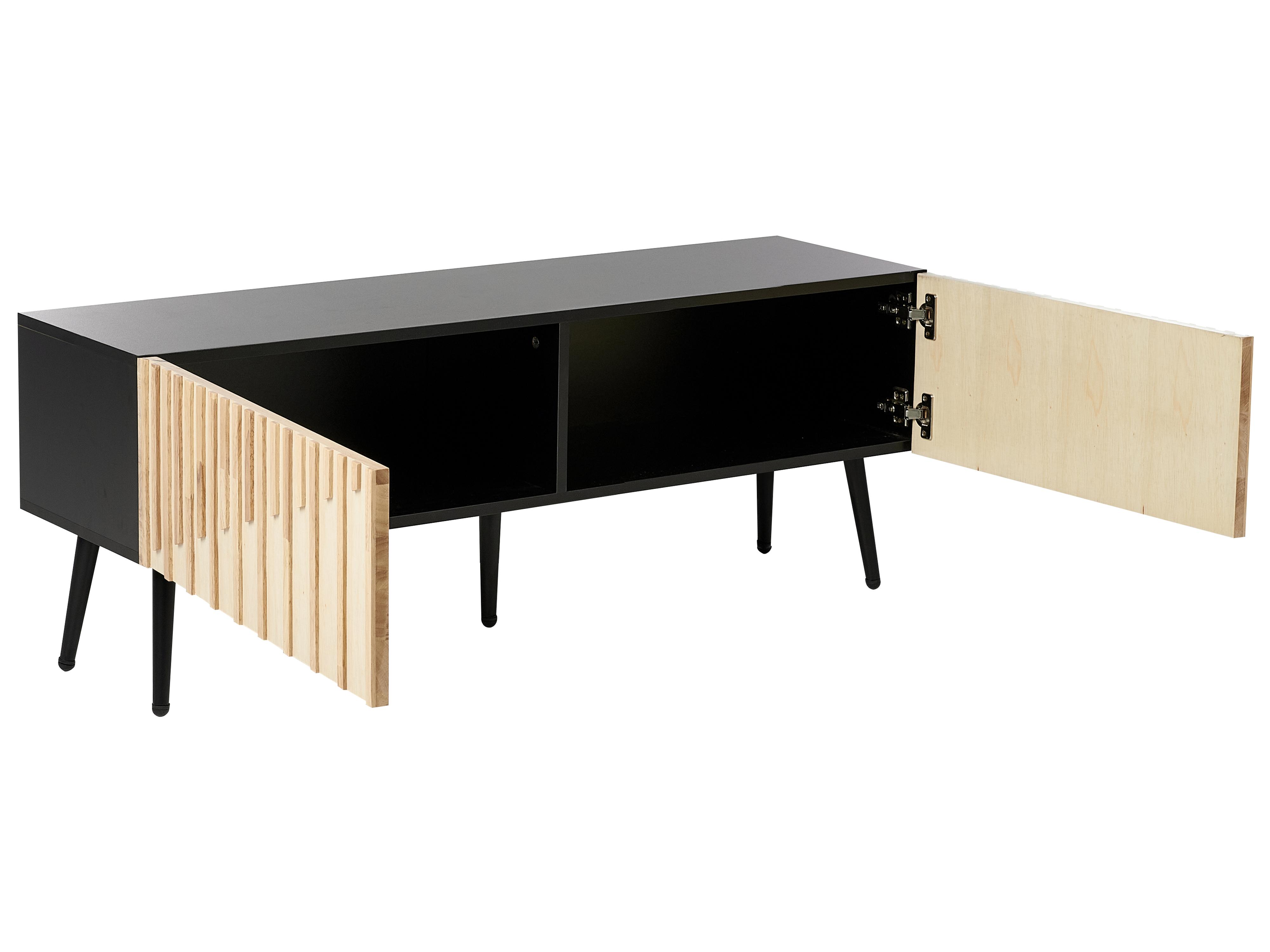 TV-meubel DALCROSS Bruin/zwart