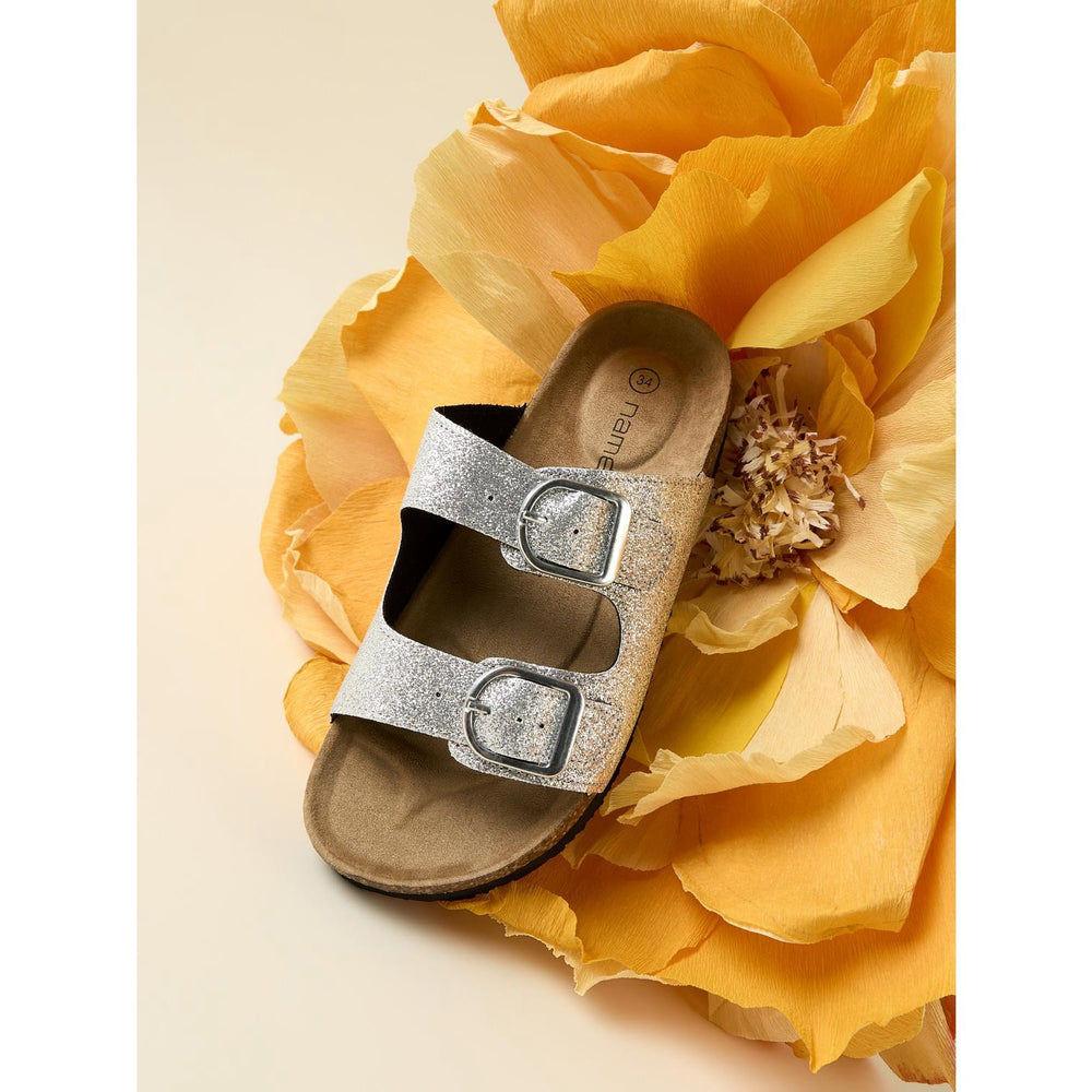 Køb Name It Silver Glitter Nkfflora Sandal