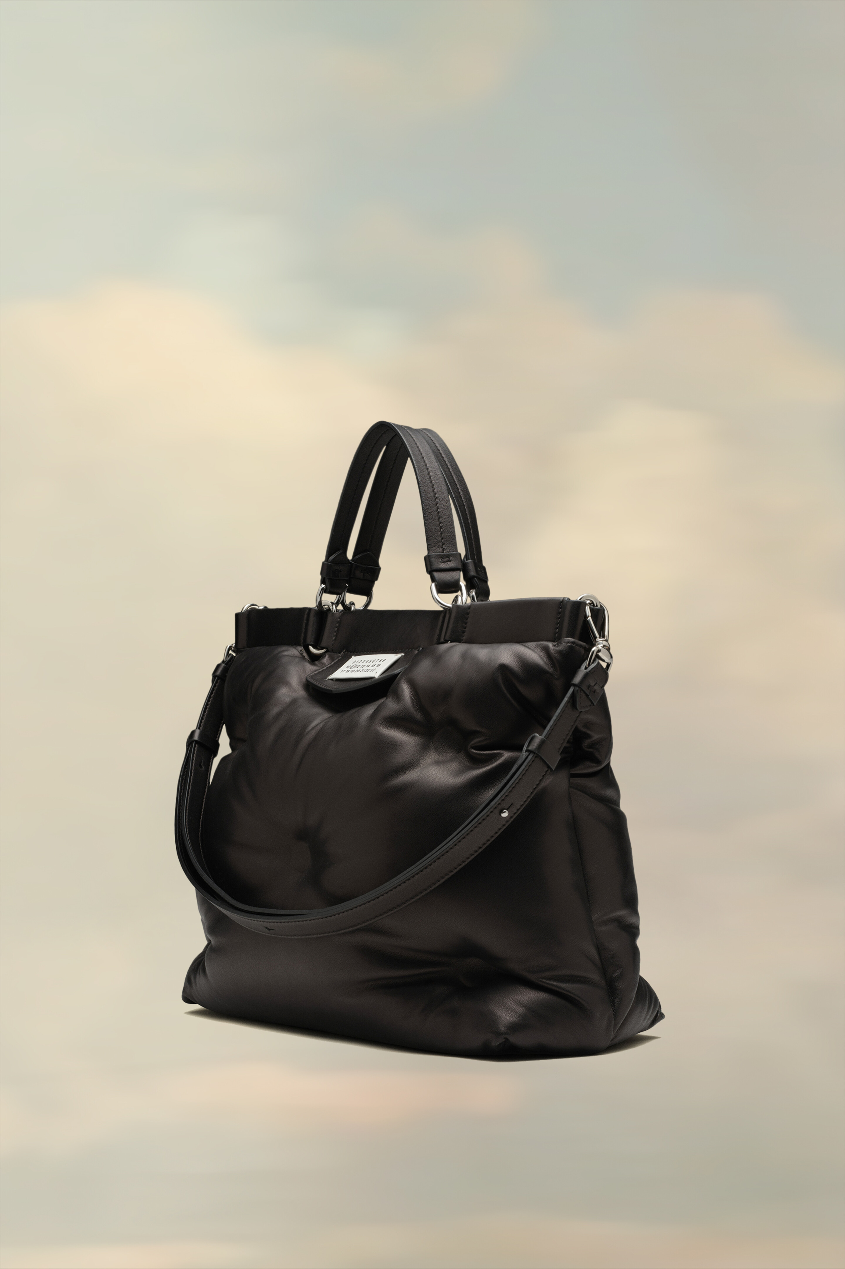 Glam Slam Shopping Medium - Sac matelassé Noir
