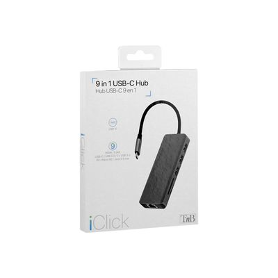 T'nB iClick - Station d'accueil - USB-C - HDMI - GigE