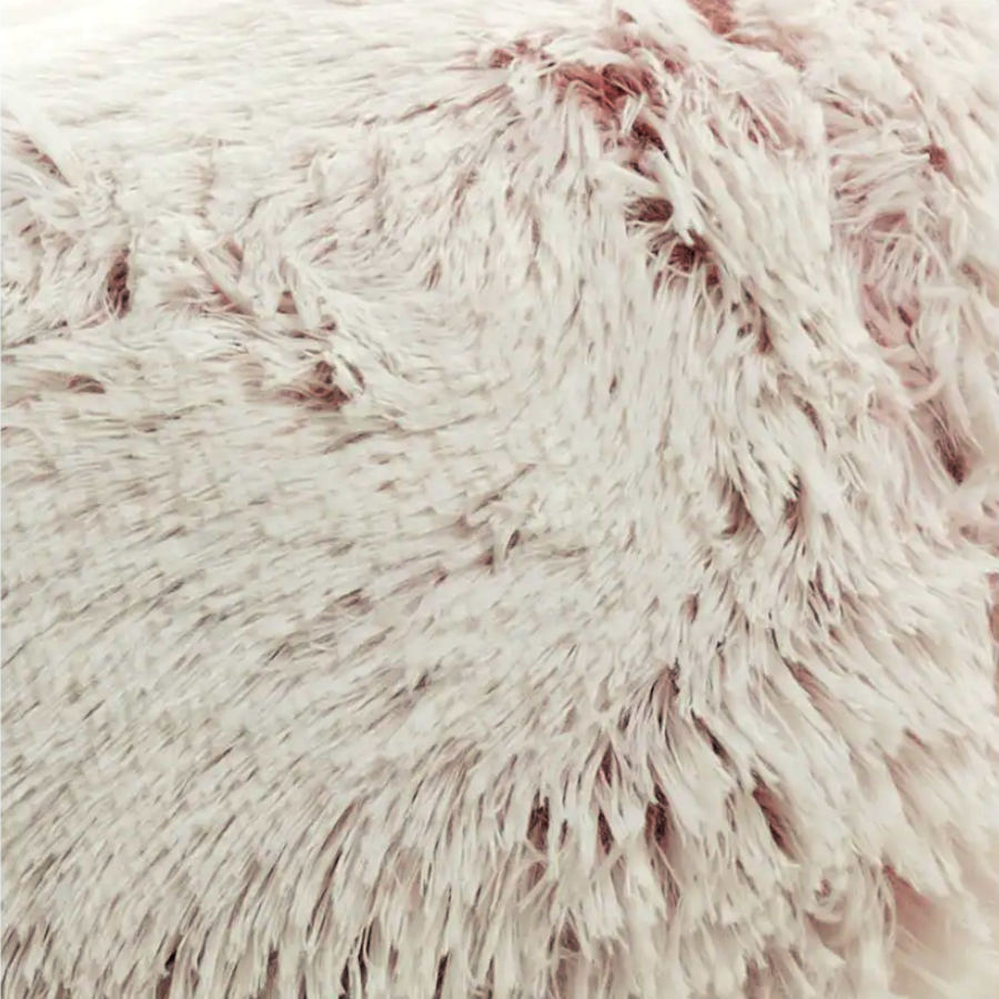 Cama redonda rosa Flamingo Alba para cães e gatos