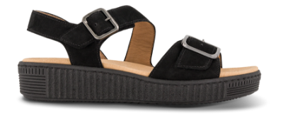 Gabor Sandal Sort 63601