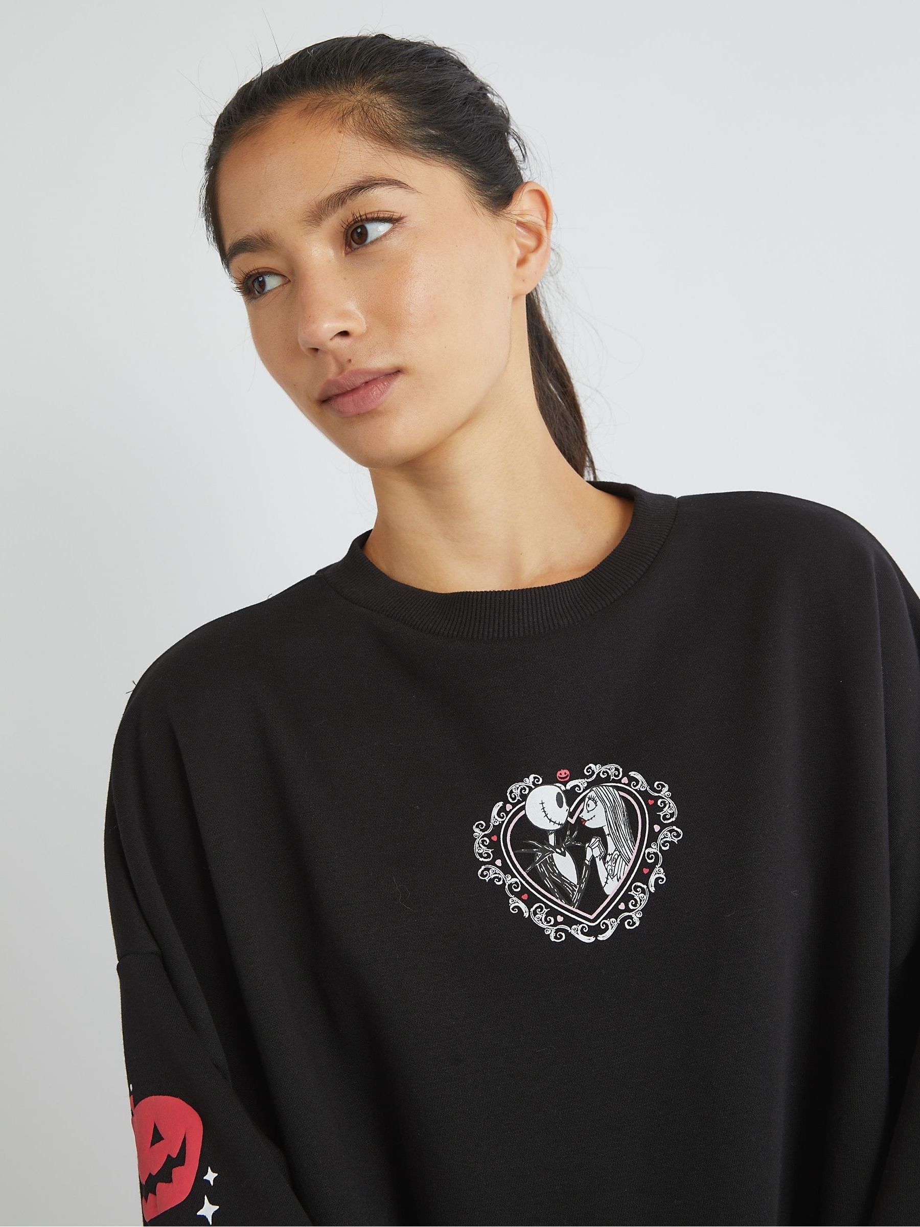 Skinnydip Disney The Nightmare Before Christmas Lovers-sweatshirt
