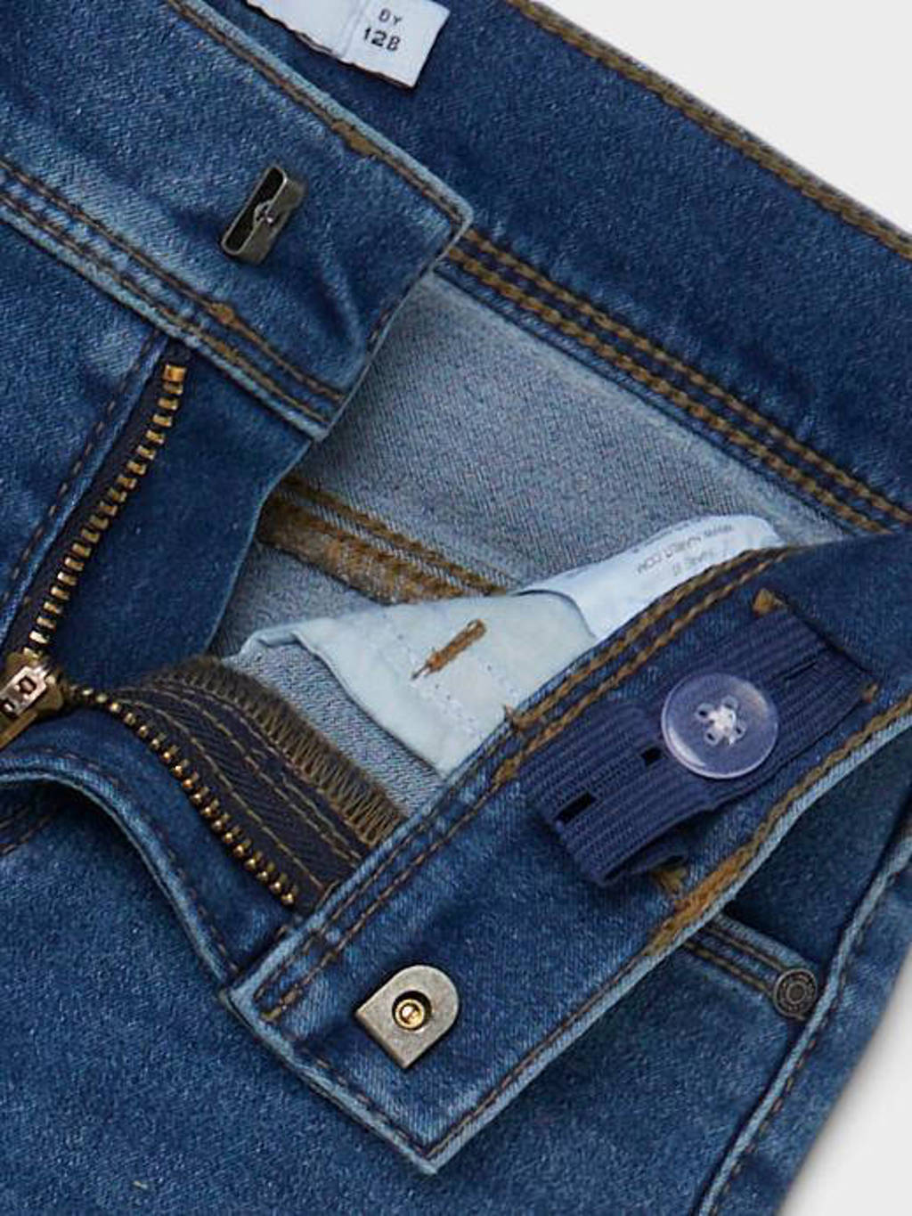 NAME IT skinny jeans NKFPOLLY medium blue denim