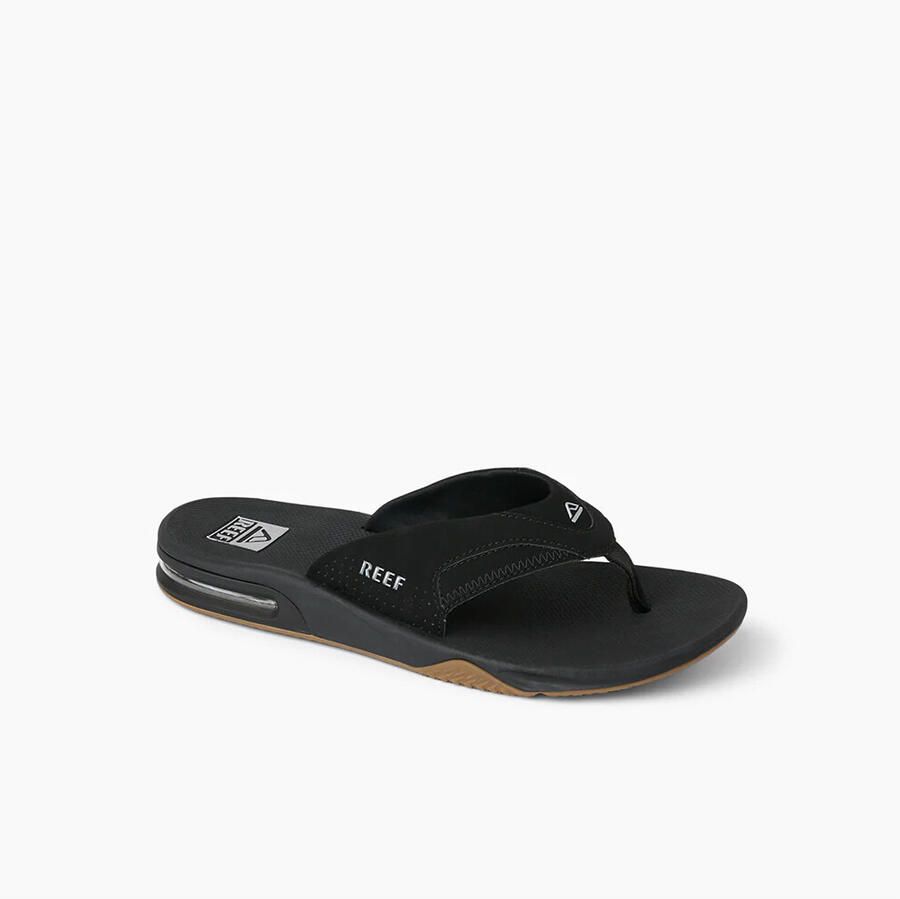 Reef Teenslippers RF002026BLS-61 Fanning Black Silver