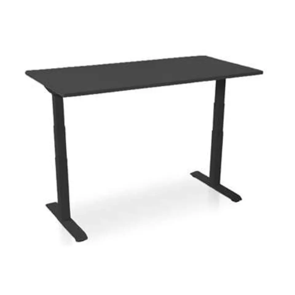 MRC PRO-L 2.0 elektrisch ARBO zit-sta bureau - 120x80 - zwart eiken