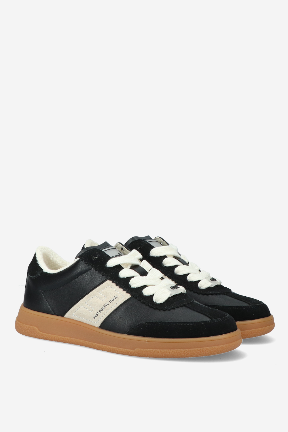Santos leather/suede sneakers