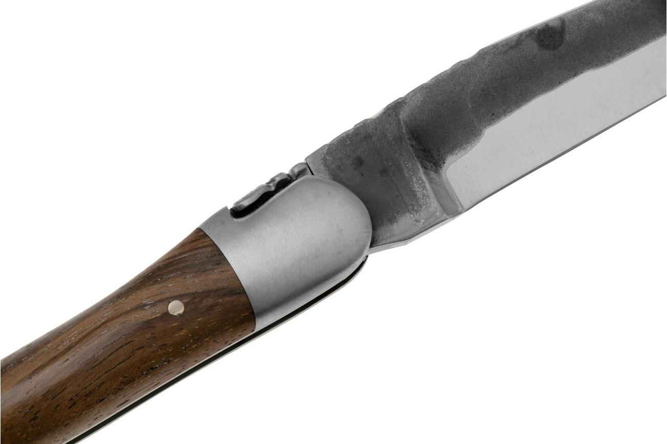 Forge de Laguiole 12cm walnoot, brut de forge 1212FINNOSATBDF
