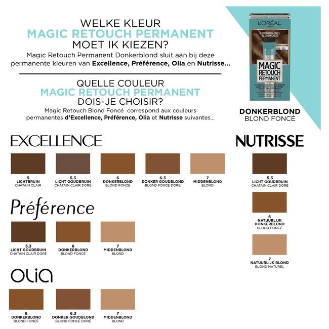 L Oréal Paris Magic Retouch Permanent 6 Donkerblond