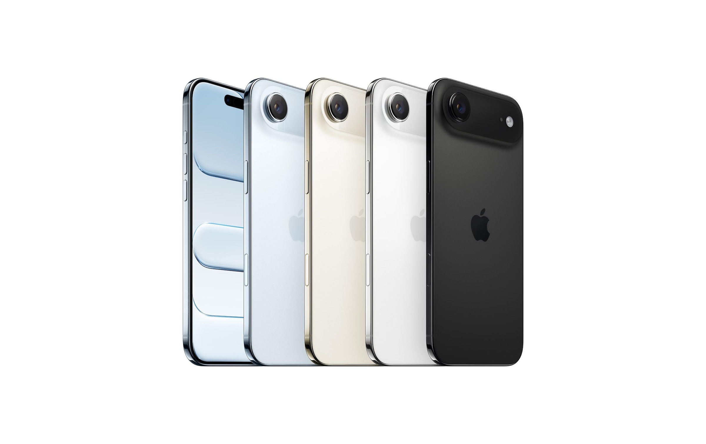 Apple Smartphone »iPhone Air« Weiss Induktionsladung