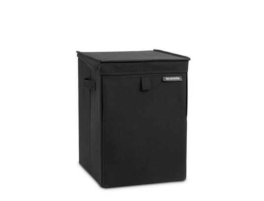 BRABANTIA - Panier à linge empilable 35l noir - 109300